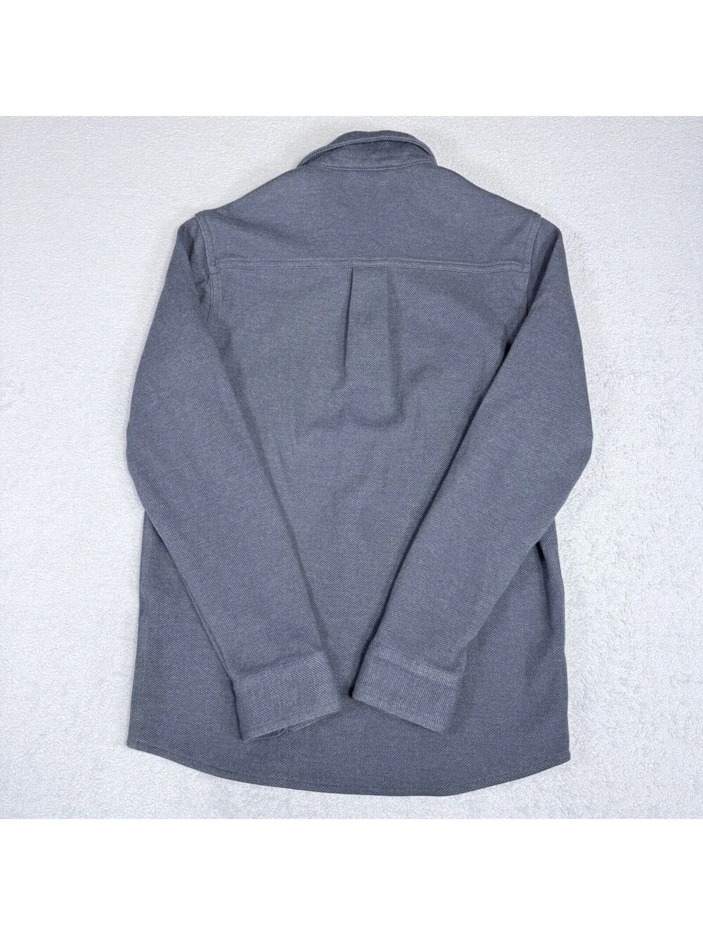 Fossa Apparel Sweater Men's Size Small Navy Skyline Soft Shell Pullover